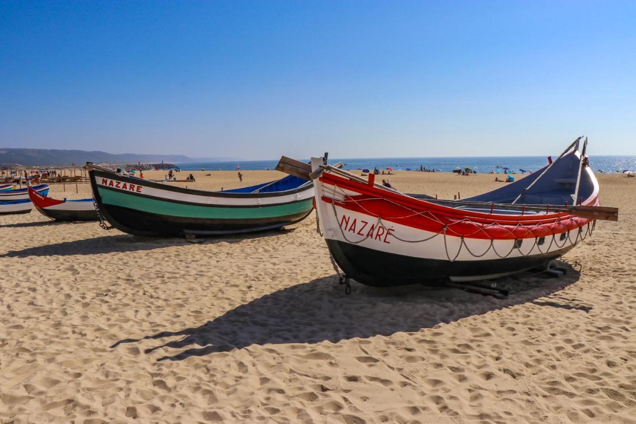Casa Na Onda Liberdade Apartment Nazare Bagian luar foto