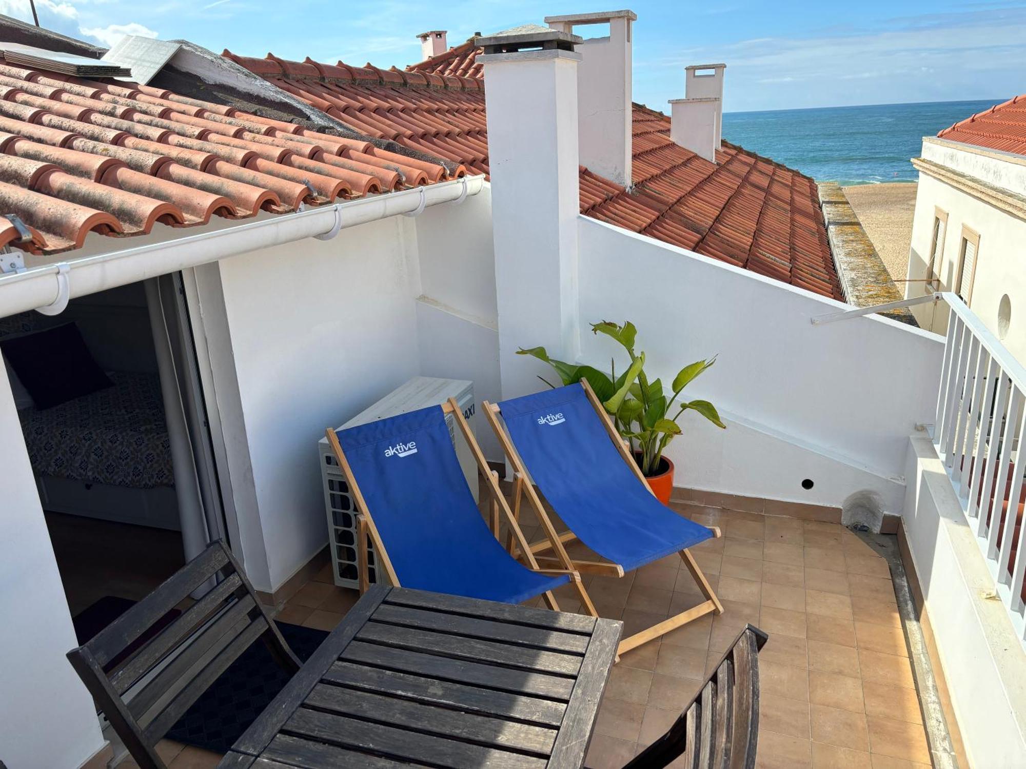 Casa Na Onda Liberdade Apartment Nazare Bagian luar foto